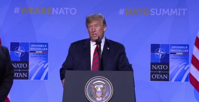 WATCH: Трамп проводить прес-конференцію на вищому рівні після НАТО
