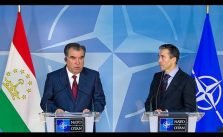 Генеральний секретар НАТО з Президентом Таджикистану?? - Спільна прес-конференція