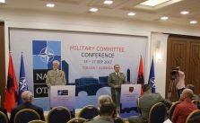 Спільна прес-конференція, Конференція Військового комітету НАТО, Тирана, Албанія - 16 вересня 2017 року