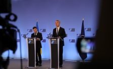 Спільна прес-конференція Президента України та Генерального секретаря НАТО