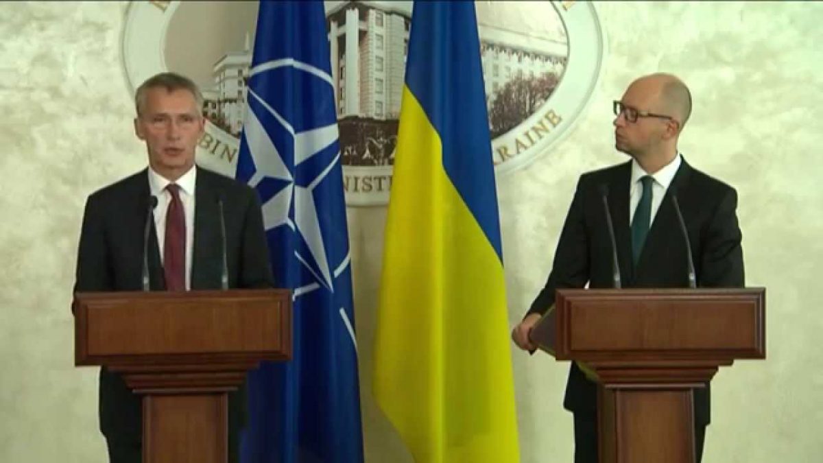 Генеральний секретар НАТО з Прем'єр-міністром України, 22 вересня 2015 року