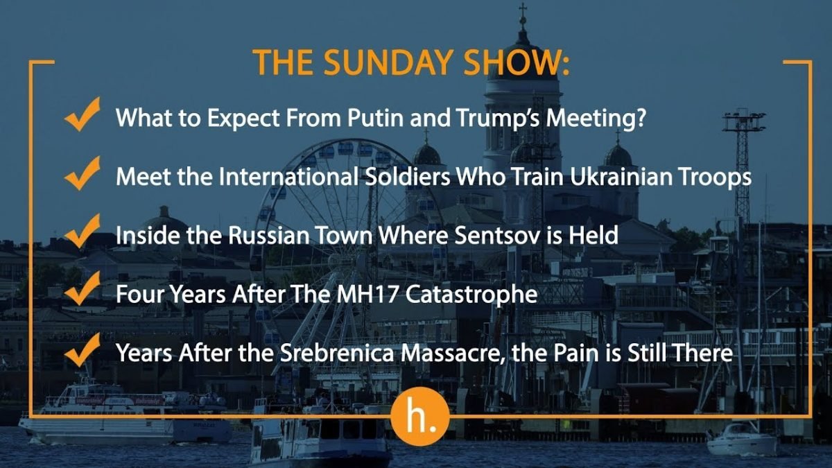 Недільне шоу: Саміт Трампа і Путіна, НАТО навчає Україну, MH17 Downing чотири роки по тому