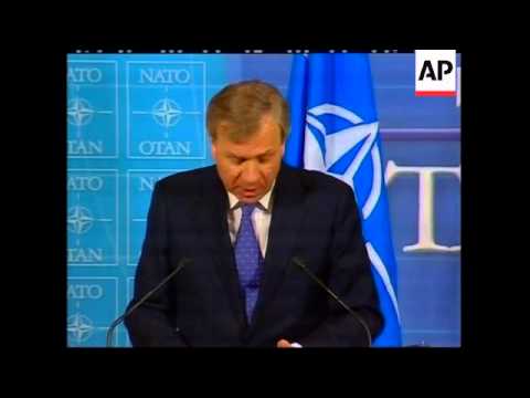 Ющенко та Буш у комісії НАТО, прес