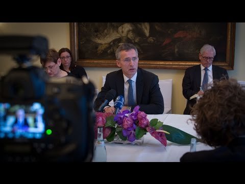 Генеральний секретар НАТО - прес-конференція за результатами зустрічі з міністром закордонних справ Лавровим